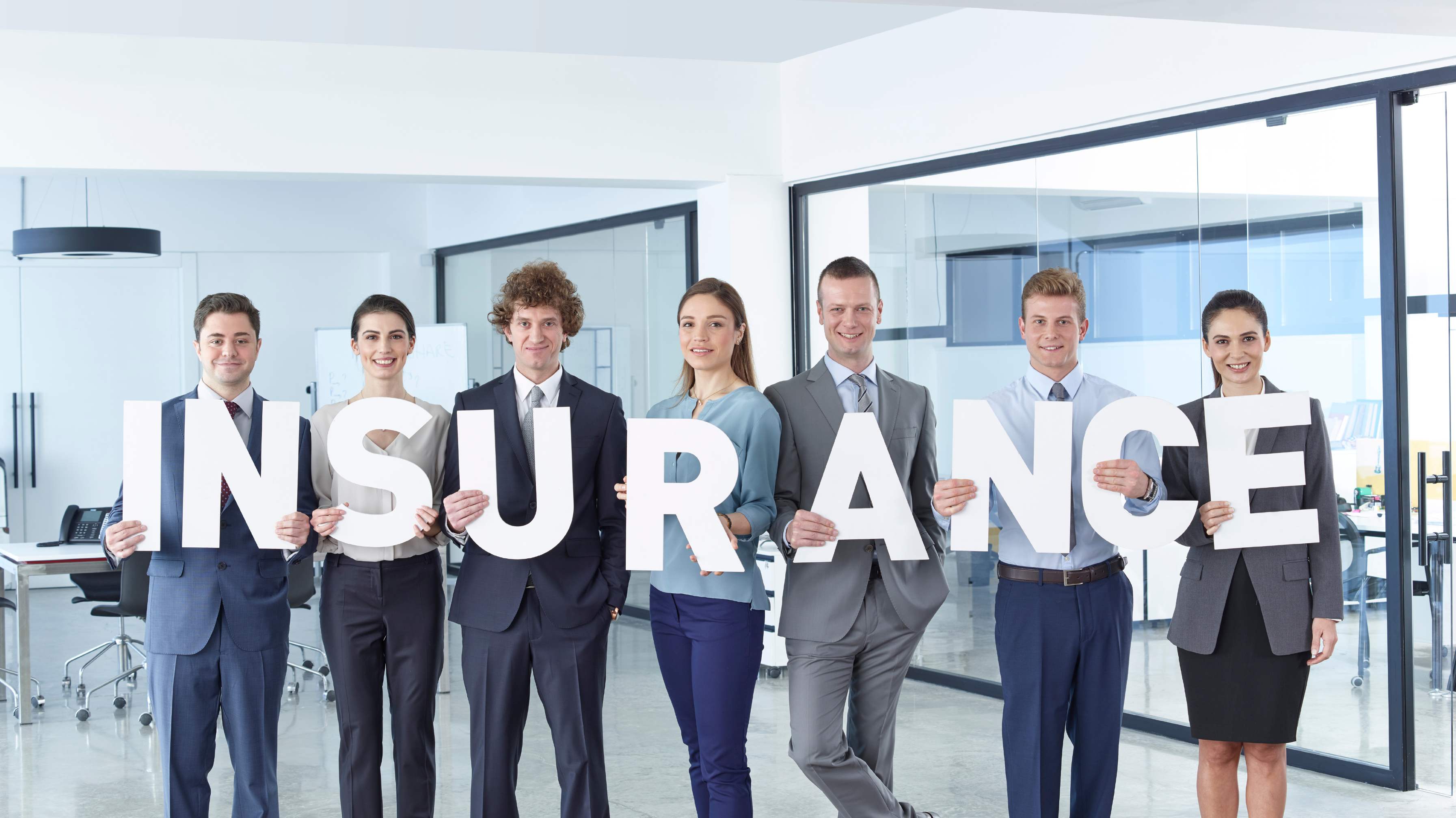 Disability insurance specialists helping a client